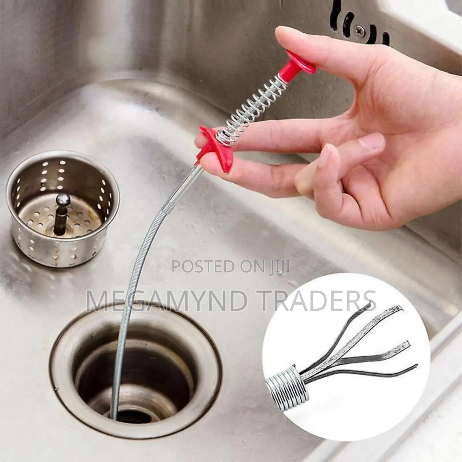 Flexible Grabbing Craw Pick Up Reacher/Drain Clog Remover