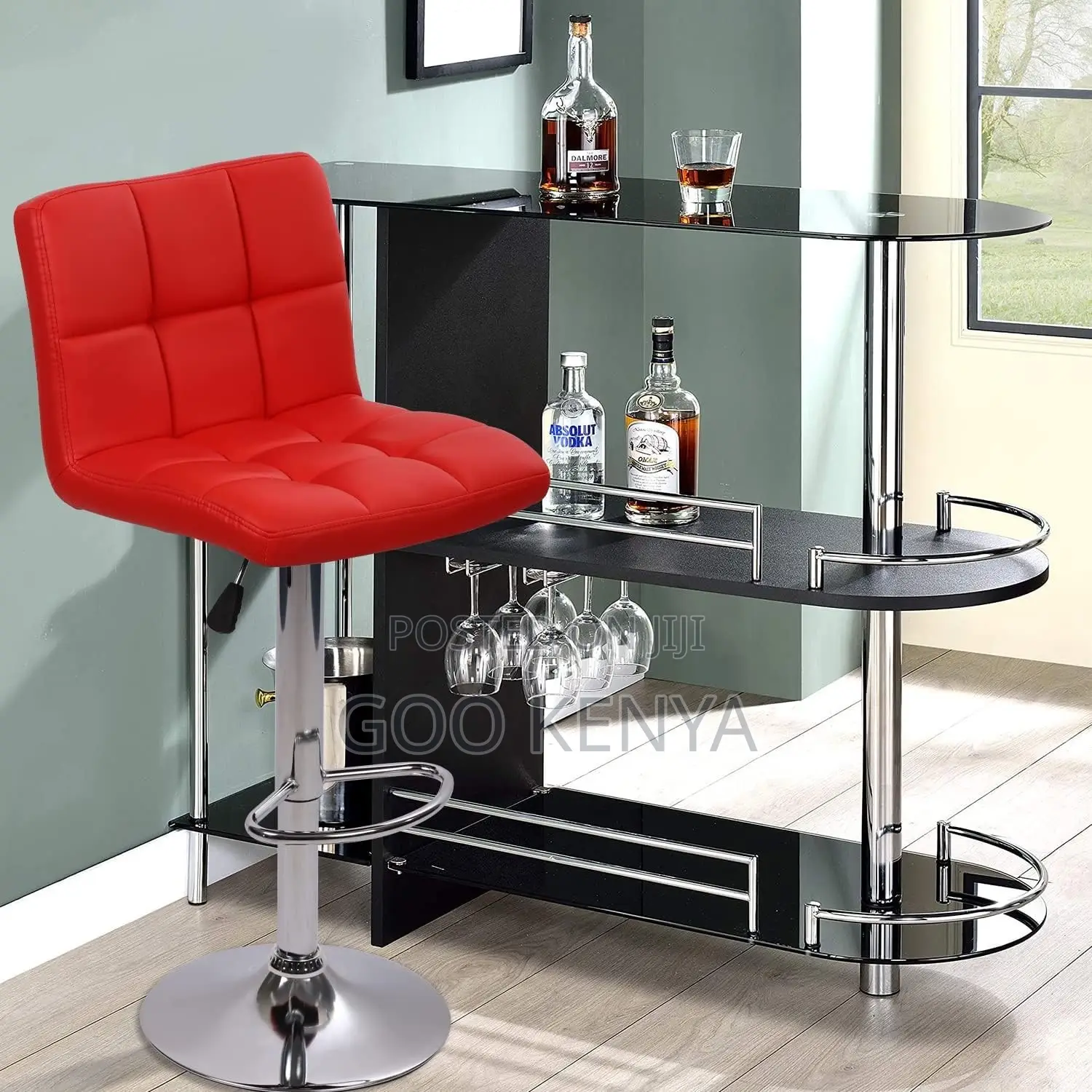 Home Chairs ; Height Adjustable Counter Stool Chair