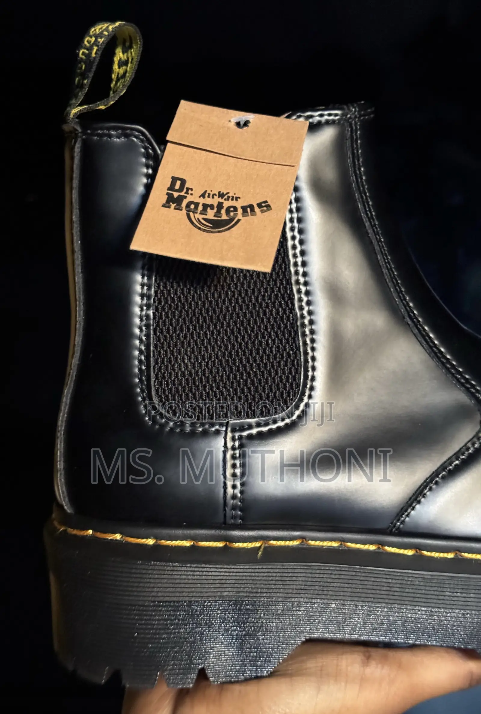 Premium Quality Dr. Martens 2976 “Quad Black