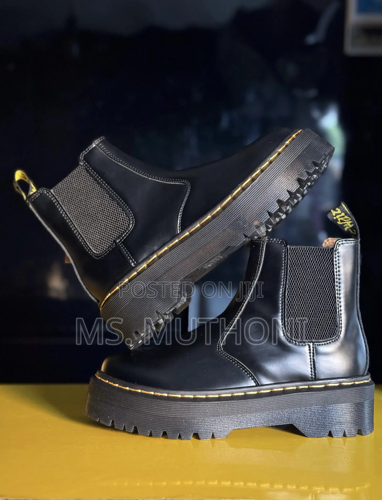 Premium Quality Dr. Martens 2976 “Quad Black