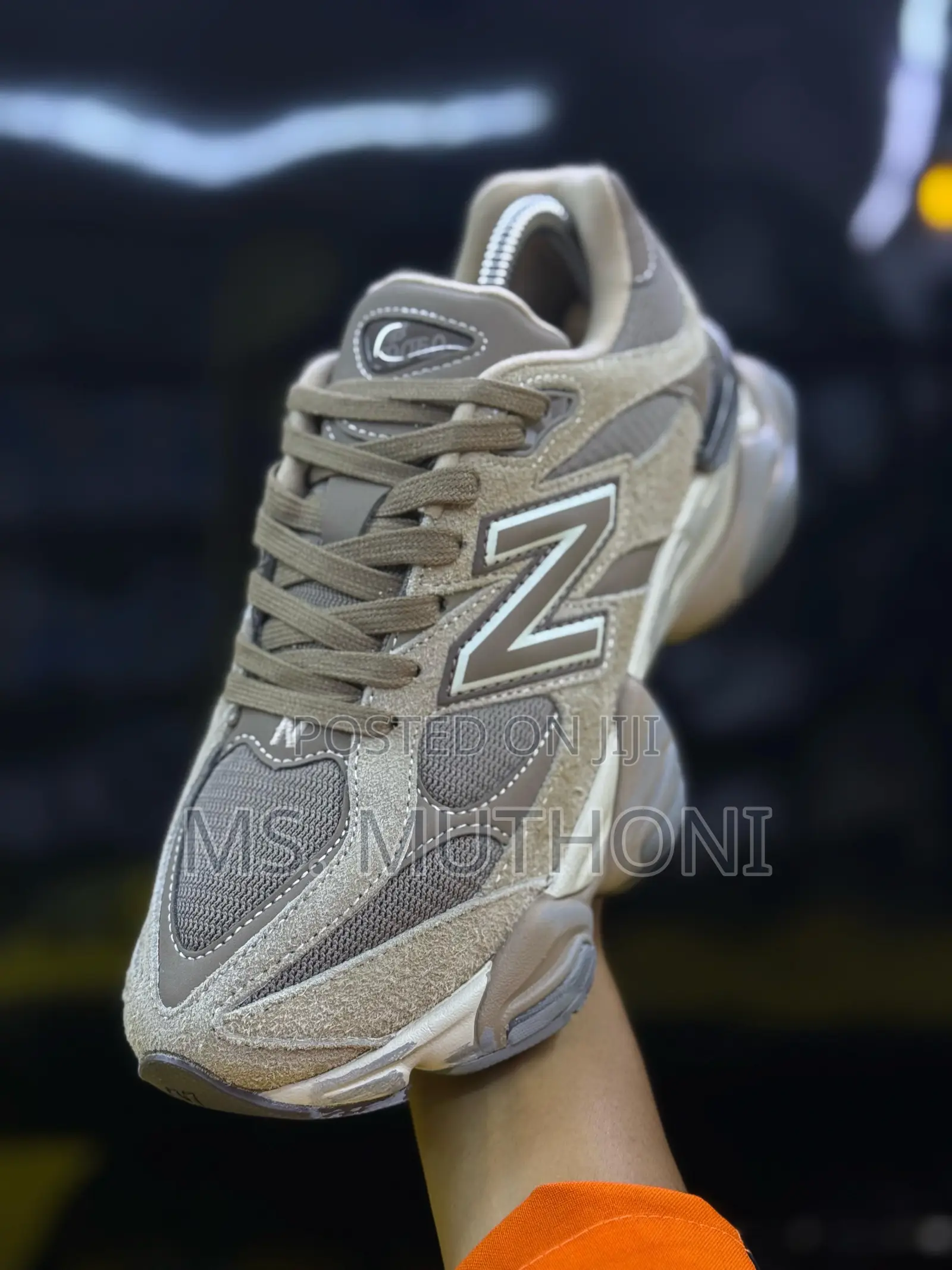Unisex Authentic Quality New Balance 9060 “ Mushroom