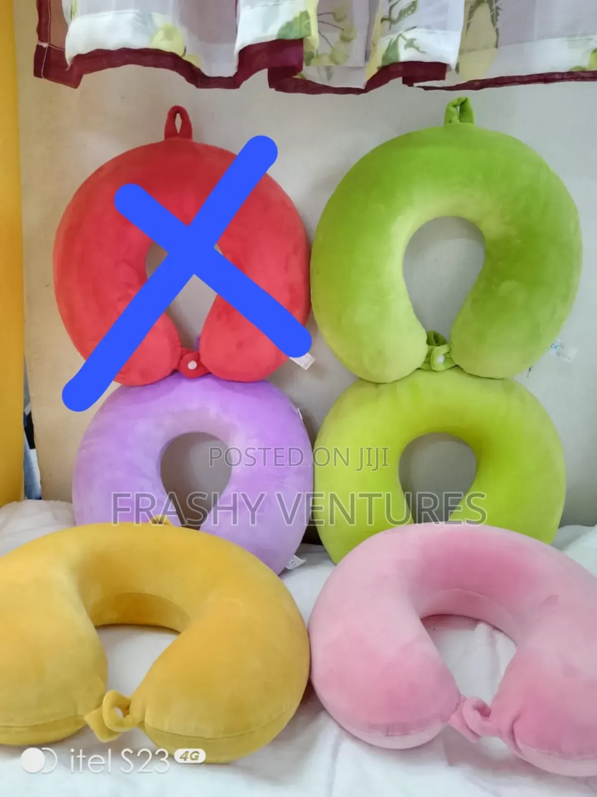 Memory Foam Travel Neck Pillow