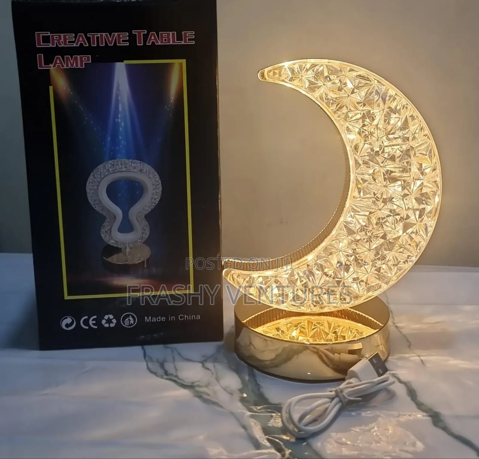 Creative Rechargeable Lamp With Warm Light