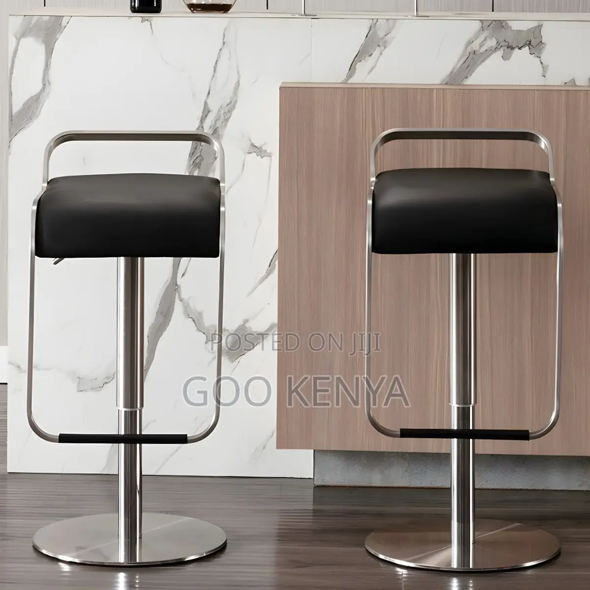 Home Chairs ; Office Swivel Leather Stool