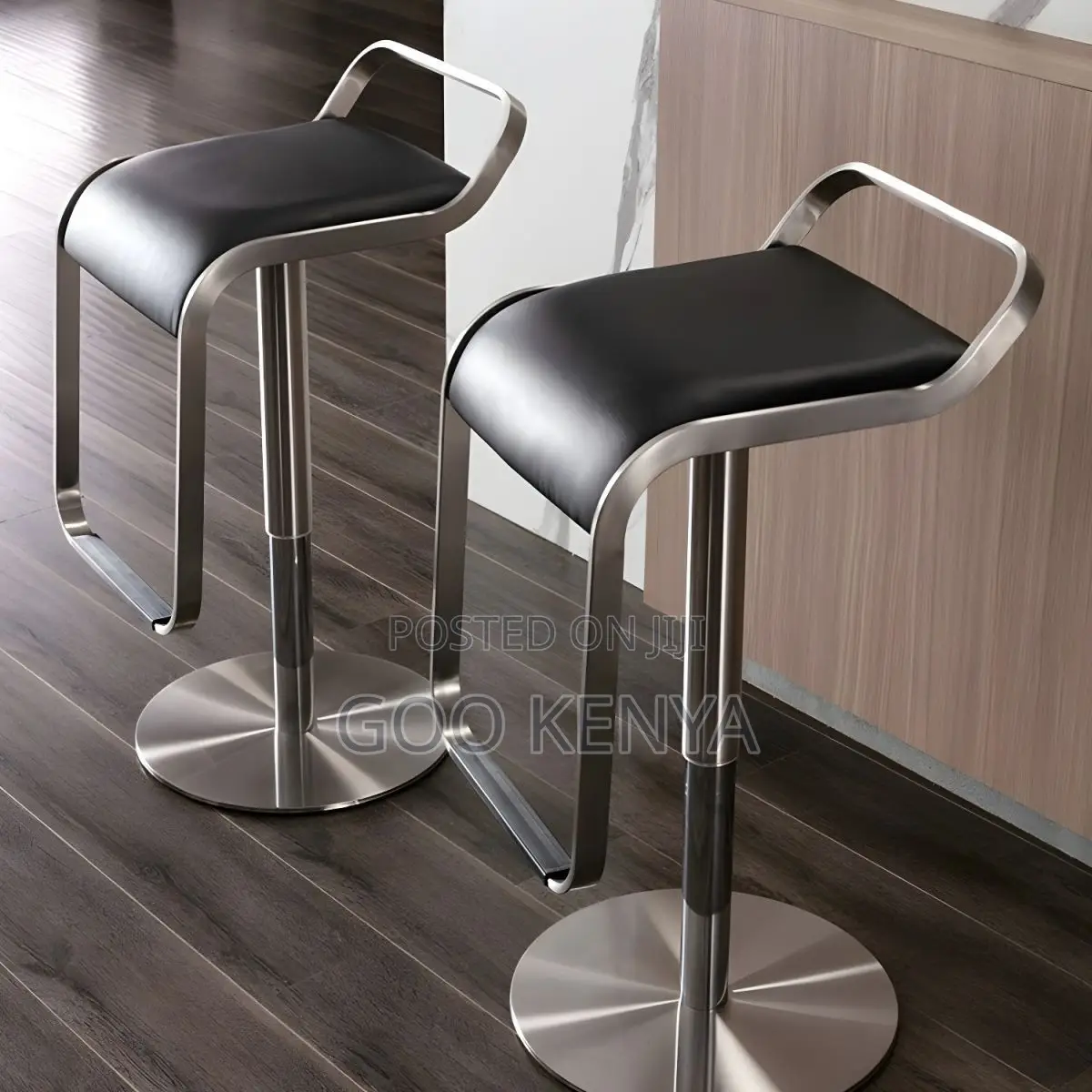 Home Chairs ; Office Swivel Leather Stool