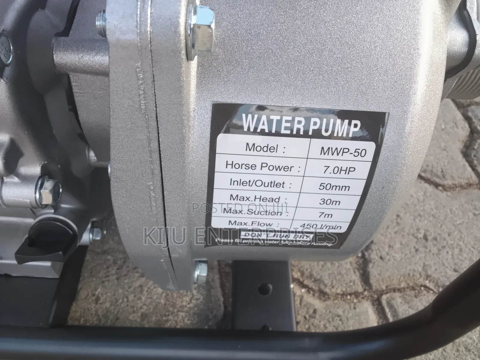 Maxmech Water Pump Petrol Powered