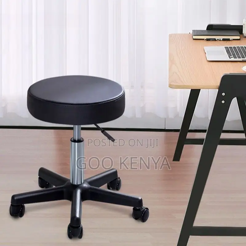 Home Chairs ; Height Adjustable Round Barstool
