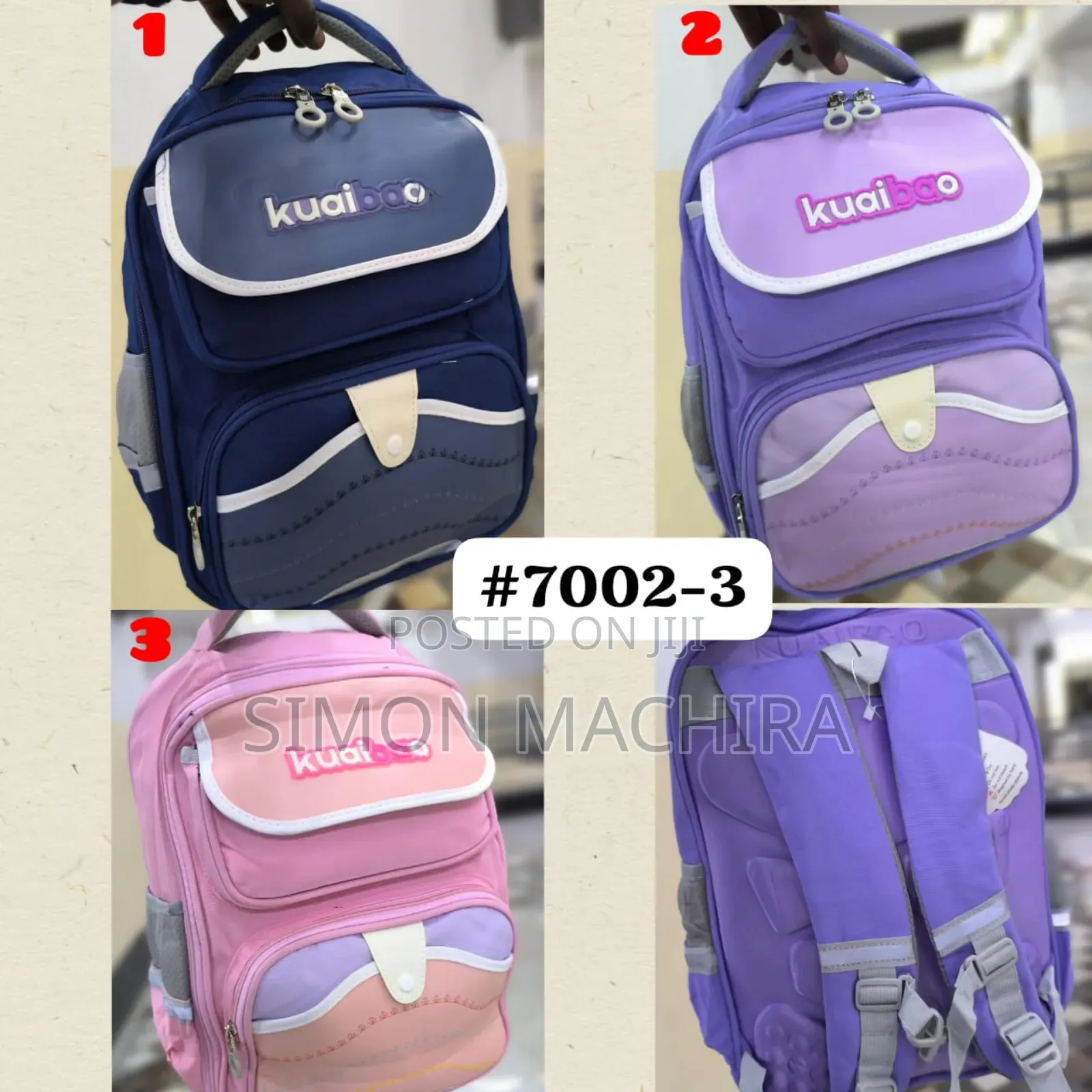 Children School Bag Pp1, Pp2 Grade 1 to 6
