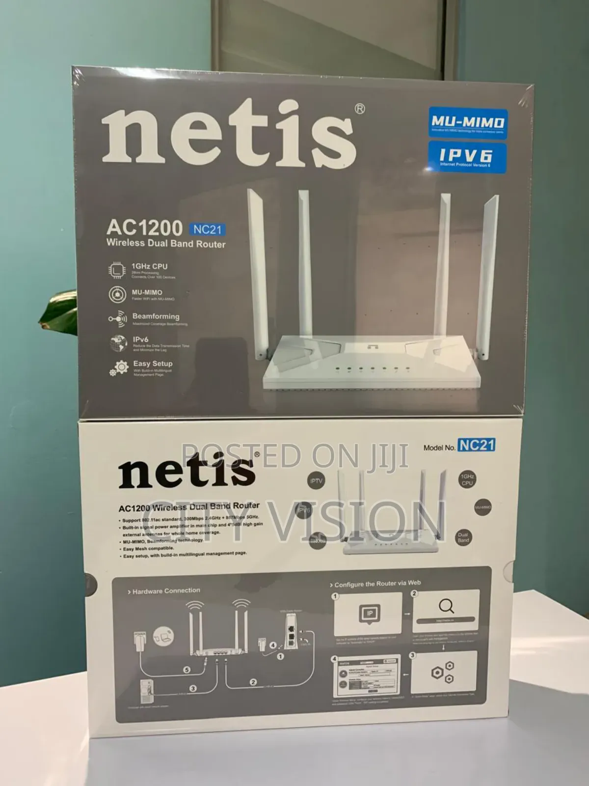 Netis Nc21 Ac1200 Dualband Router
