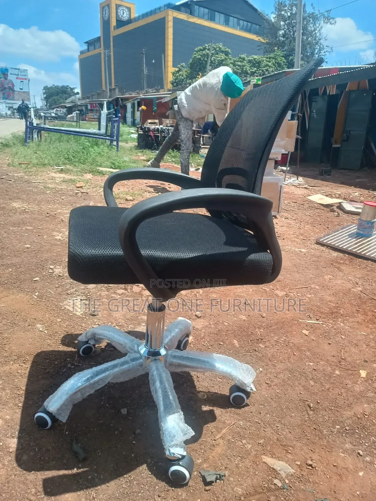 Secretarial Mesh Office Chair Hu7tg