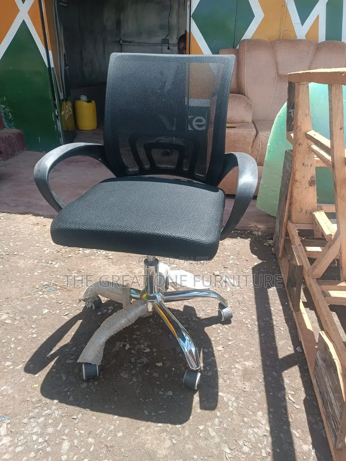 Unique Black Mesh Office Chair Black Hc5td