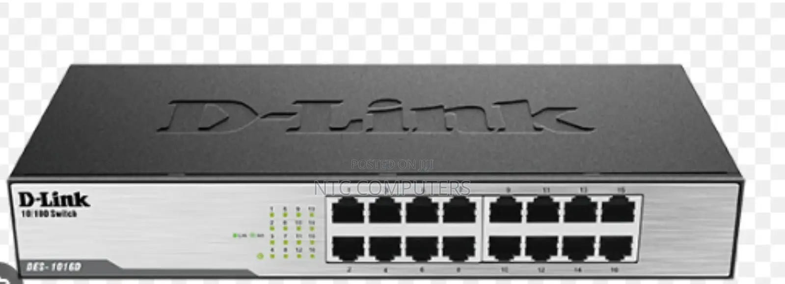 Des-1016d 16-Port Fast Ethernet Unmanaged Desktop Switch |