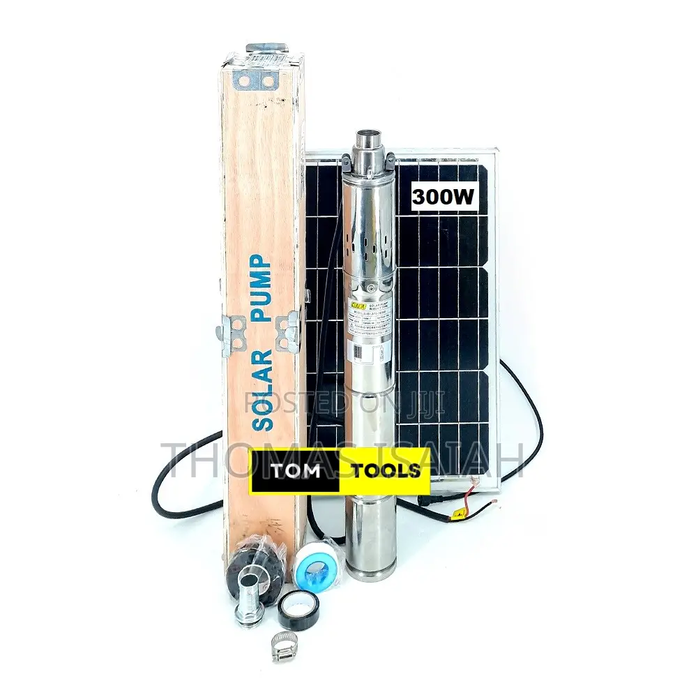70m 250w Brushless Solar Pump Kit With 300w Panel