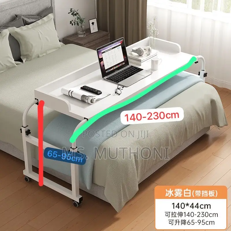 Adjustable Over Bed Desk Laptop/Breakfast Desk With