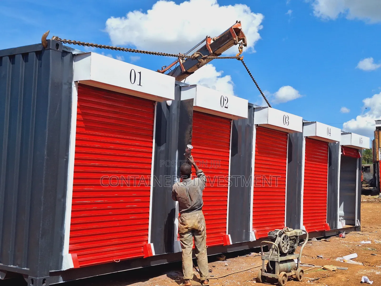 Container Stalls Available for Sale- Just a Contact Away.