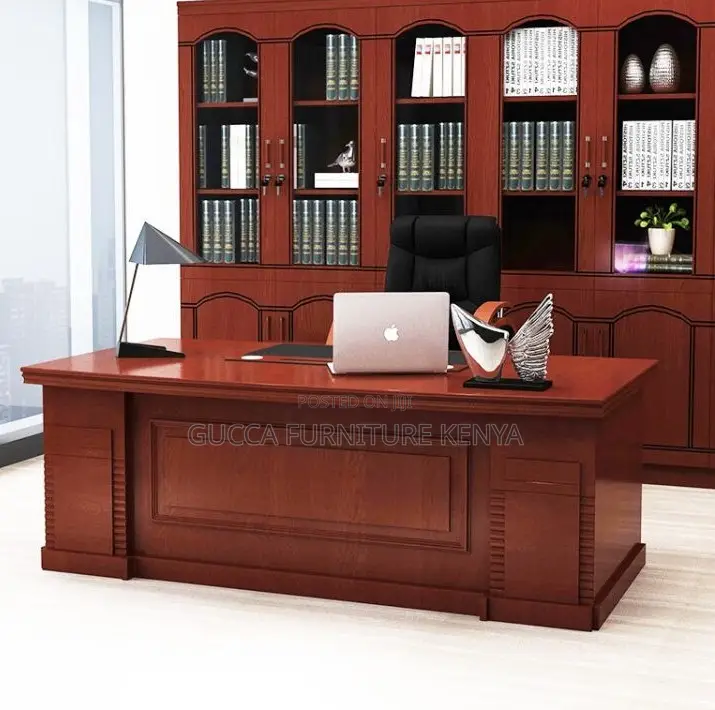 Office Desk:1600mm Executive Ceo Office Mahogany Desk