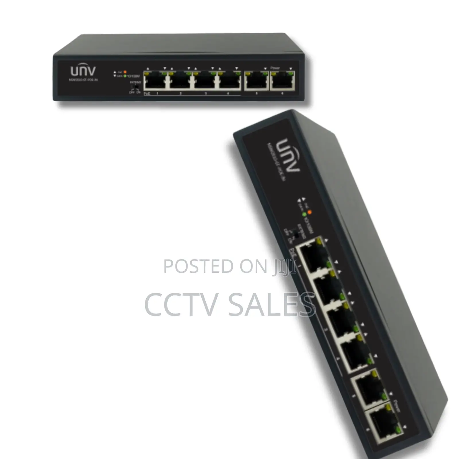 Poe Switch 4port Unv 2uplink
