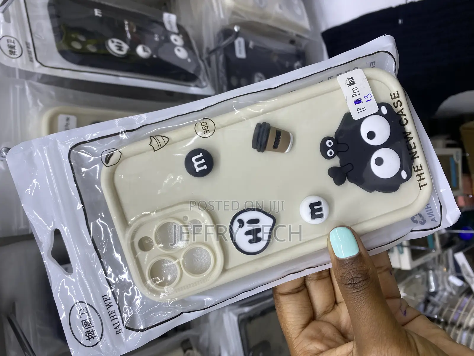 Apurb iPhone 13 Pro Cute Fun 3d Ball Cartoon Case