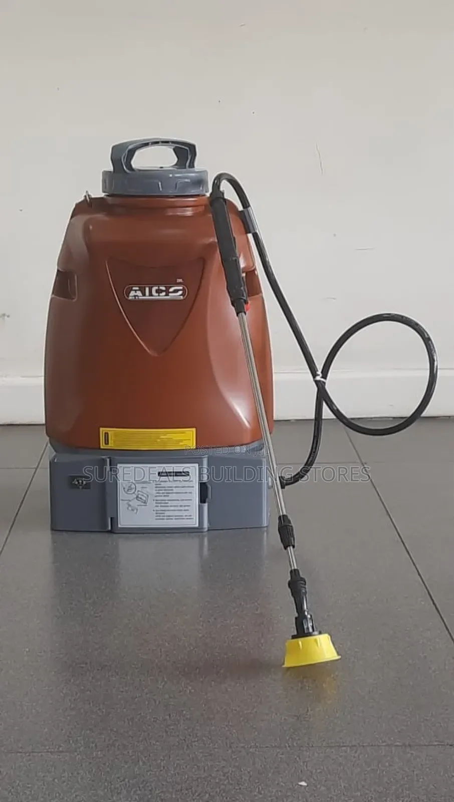 Aico Japan Backpack Manual and Battery Sprayer 20 Litres