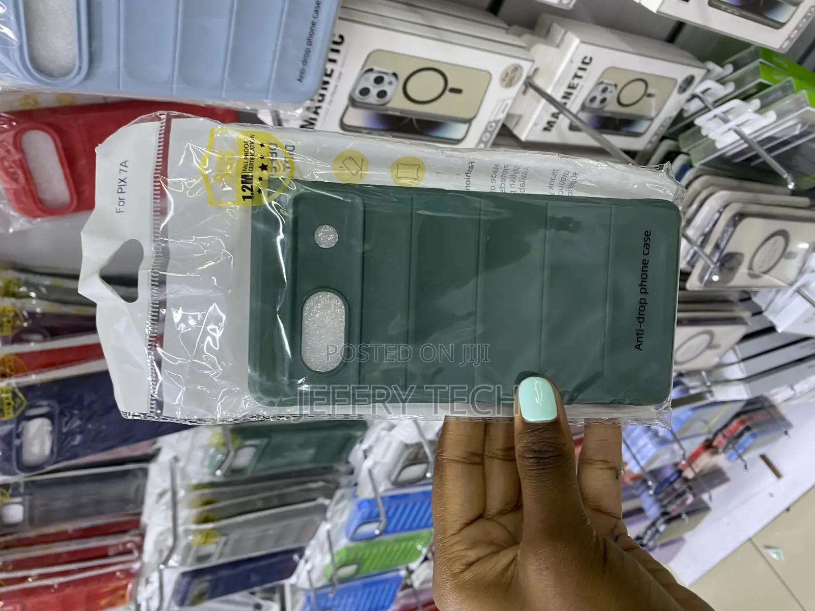 Vobber Google Pixel 7a Silicone Bumper Back Cover