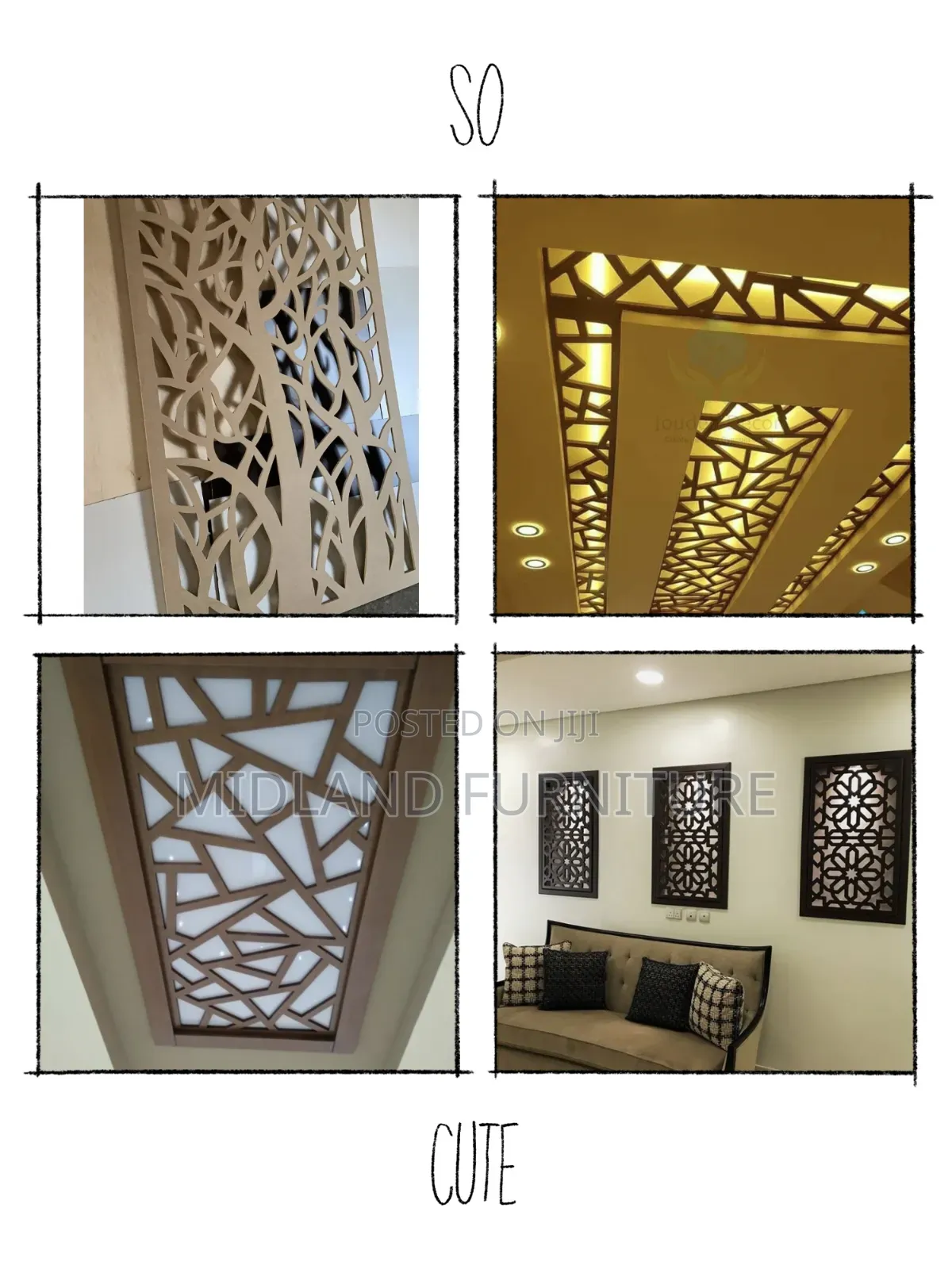 CNC-Cutting for Ceiling Decor