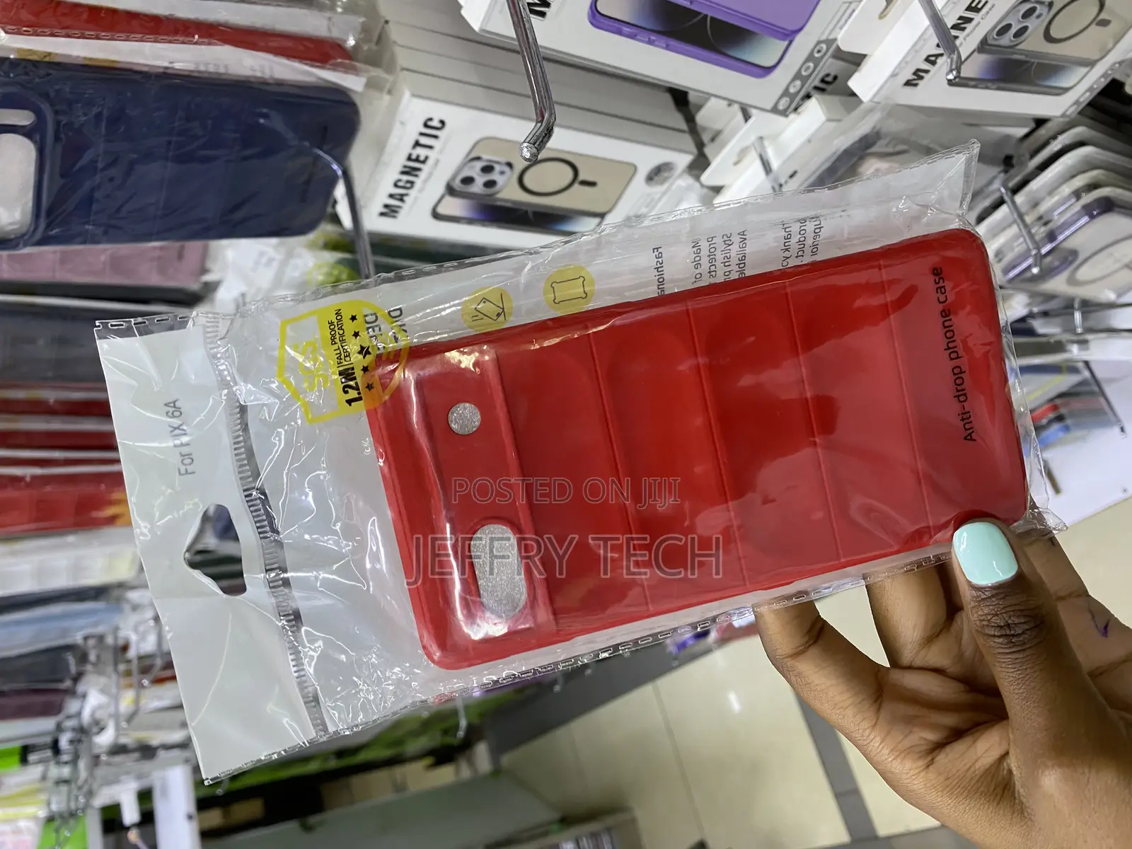 Cresse Google Pixel 6a | Air Cushion Mobile Cover Orange