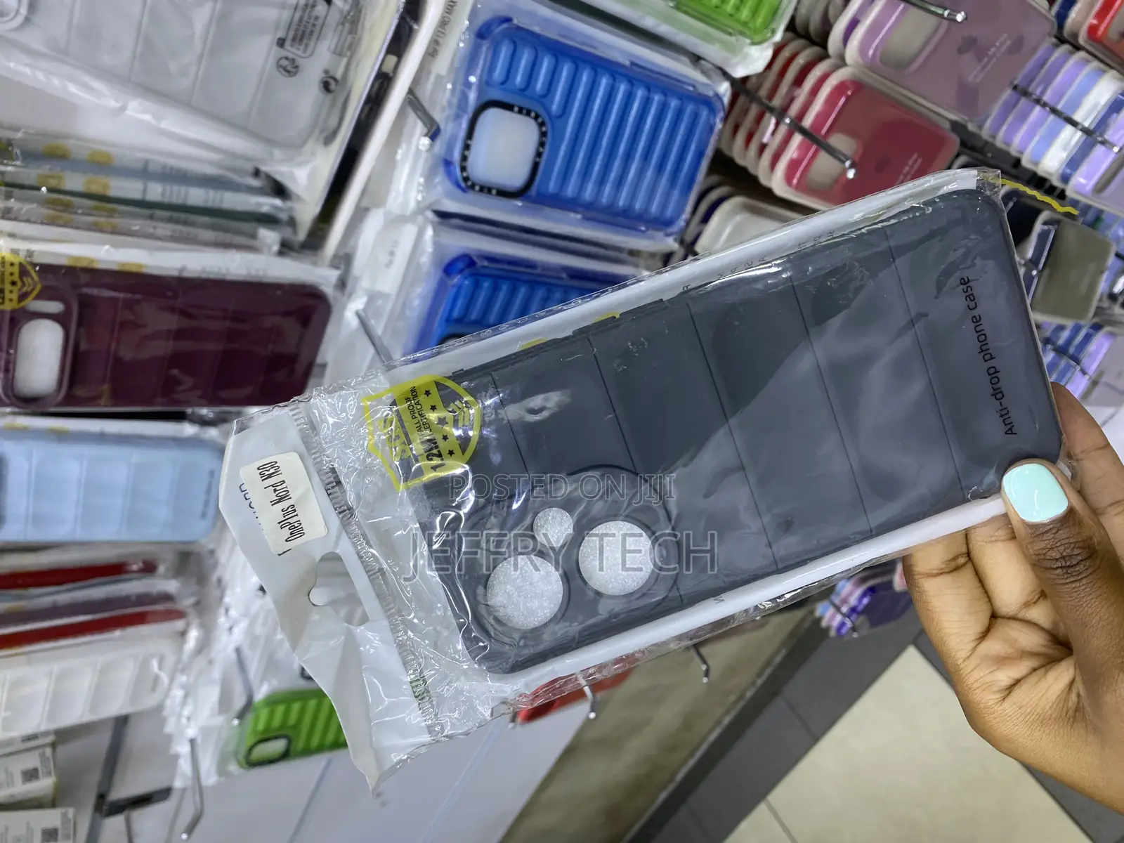 Oneplus Nord N30 Silicone Rubber Shock-Absorbent Cover