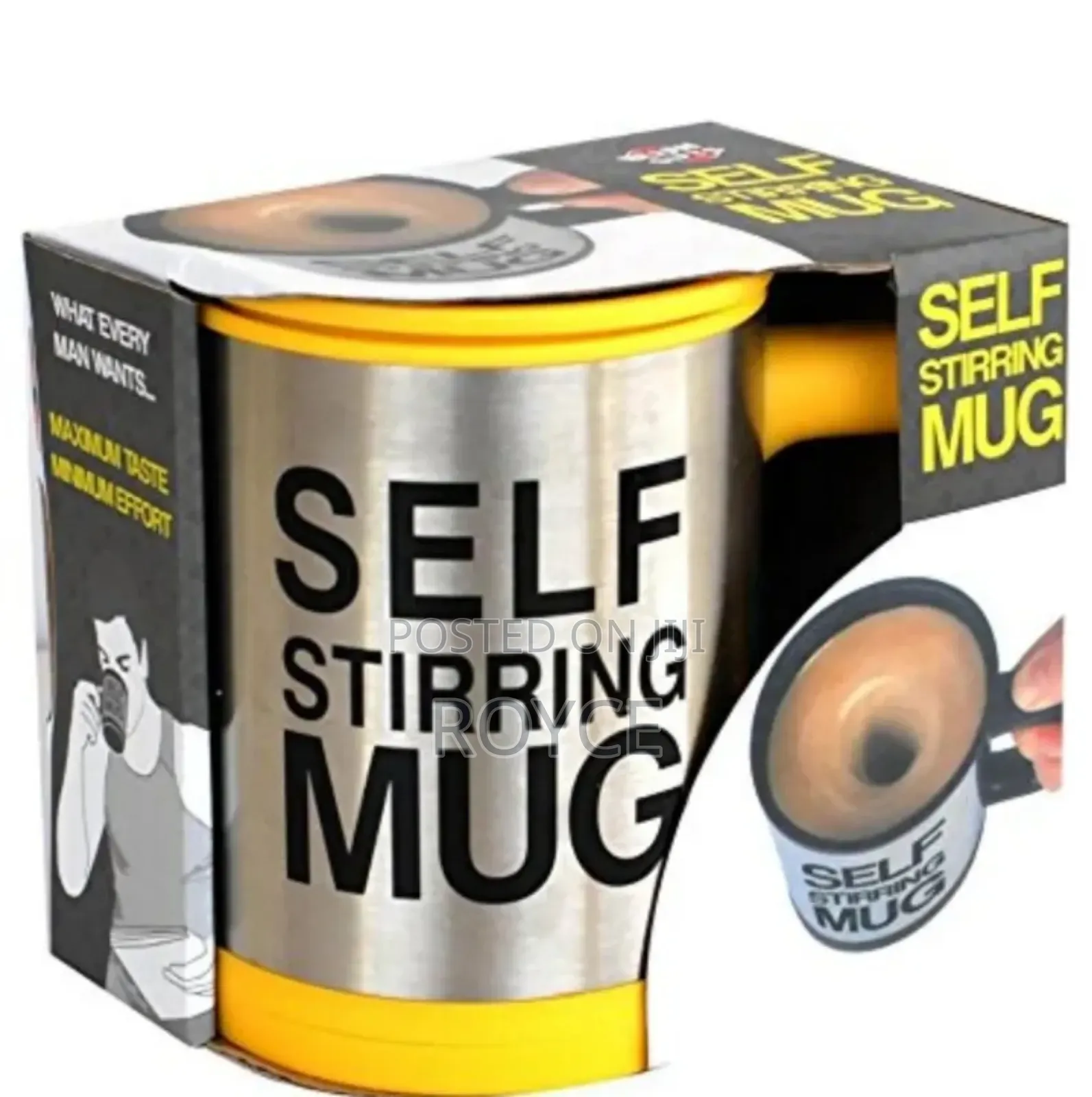 Self Stirring Mug- Battery Powered