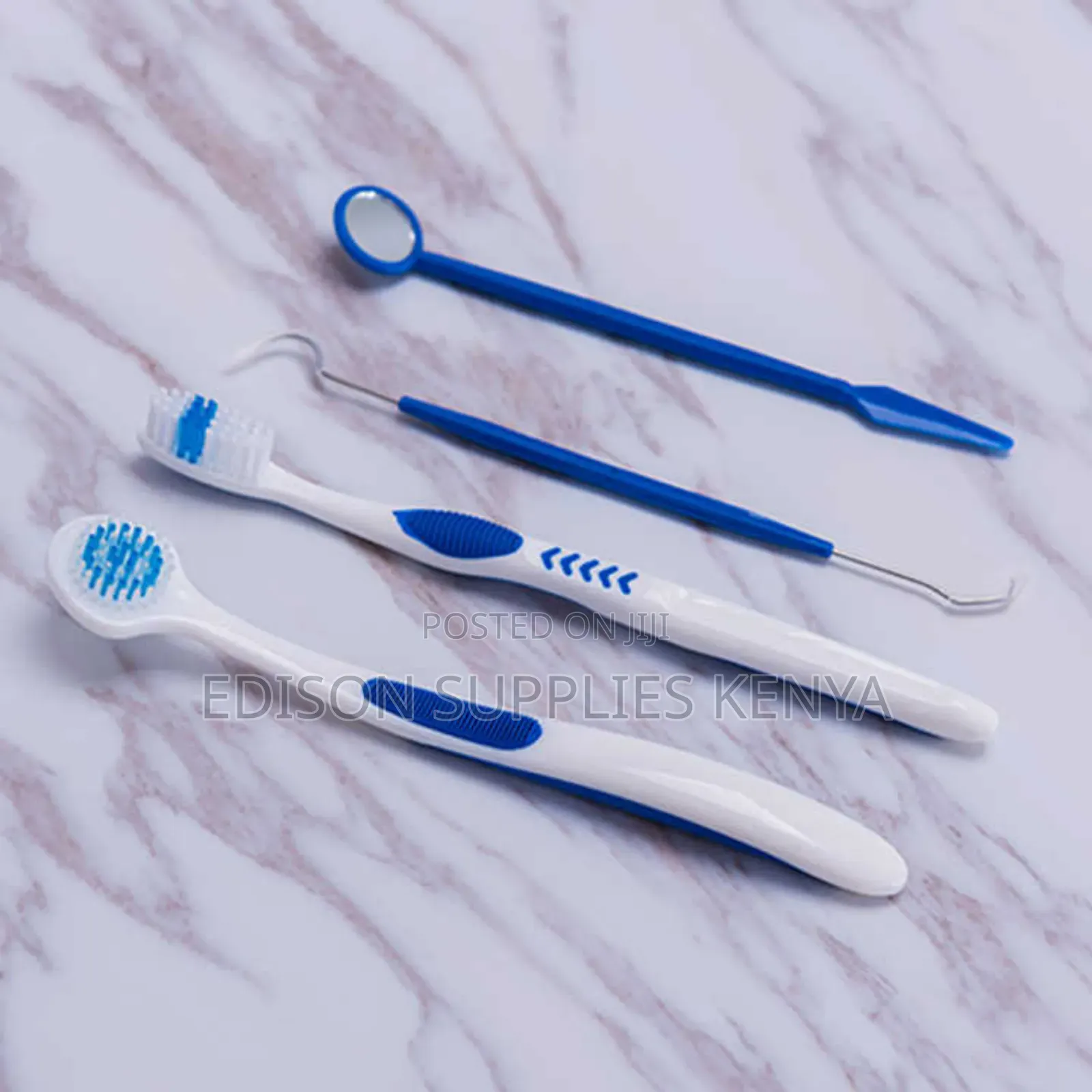 8pcs Dental Set Oral Hygiene Care Kit Orthodontic Toothbrush Set