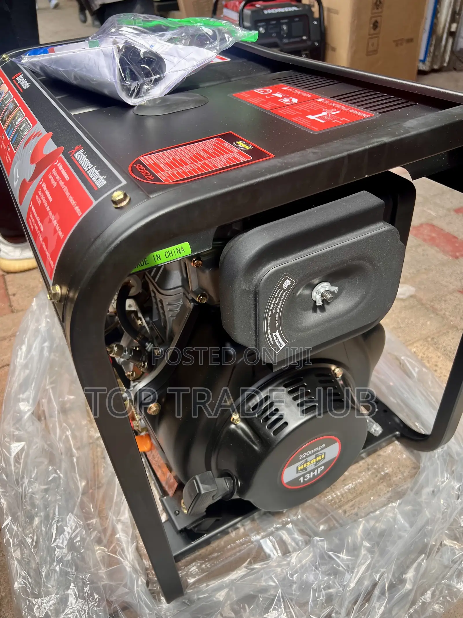 Powerful Hisaki Diesel Welding Generator 8kva
