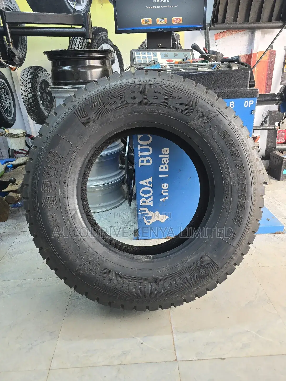 265/70r19.5 Lionlord Fs622 Tubeless Tire