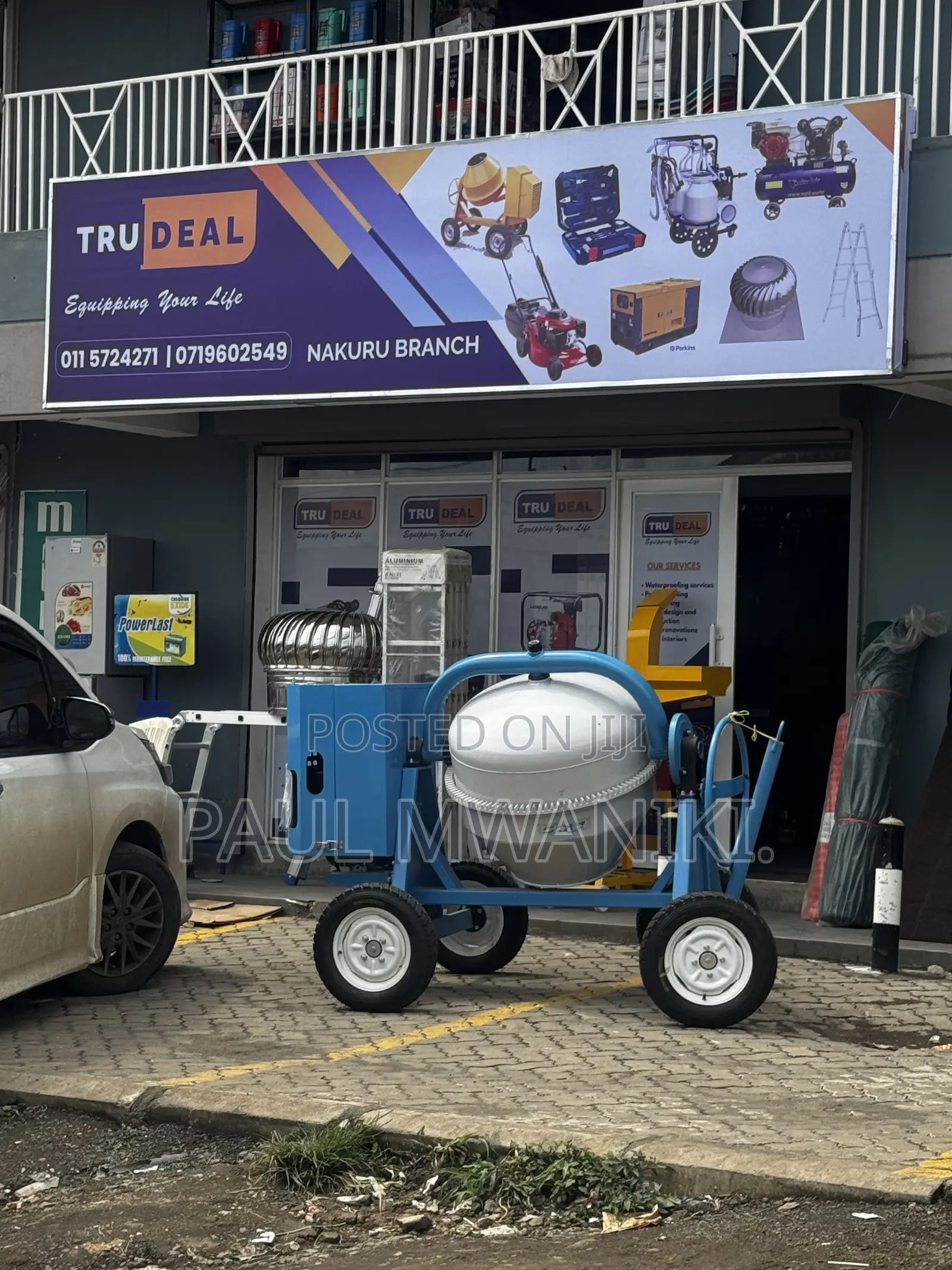 High Quality Portable Concrete Mixer (Aico)