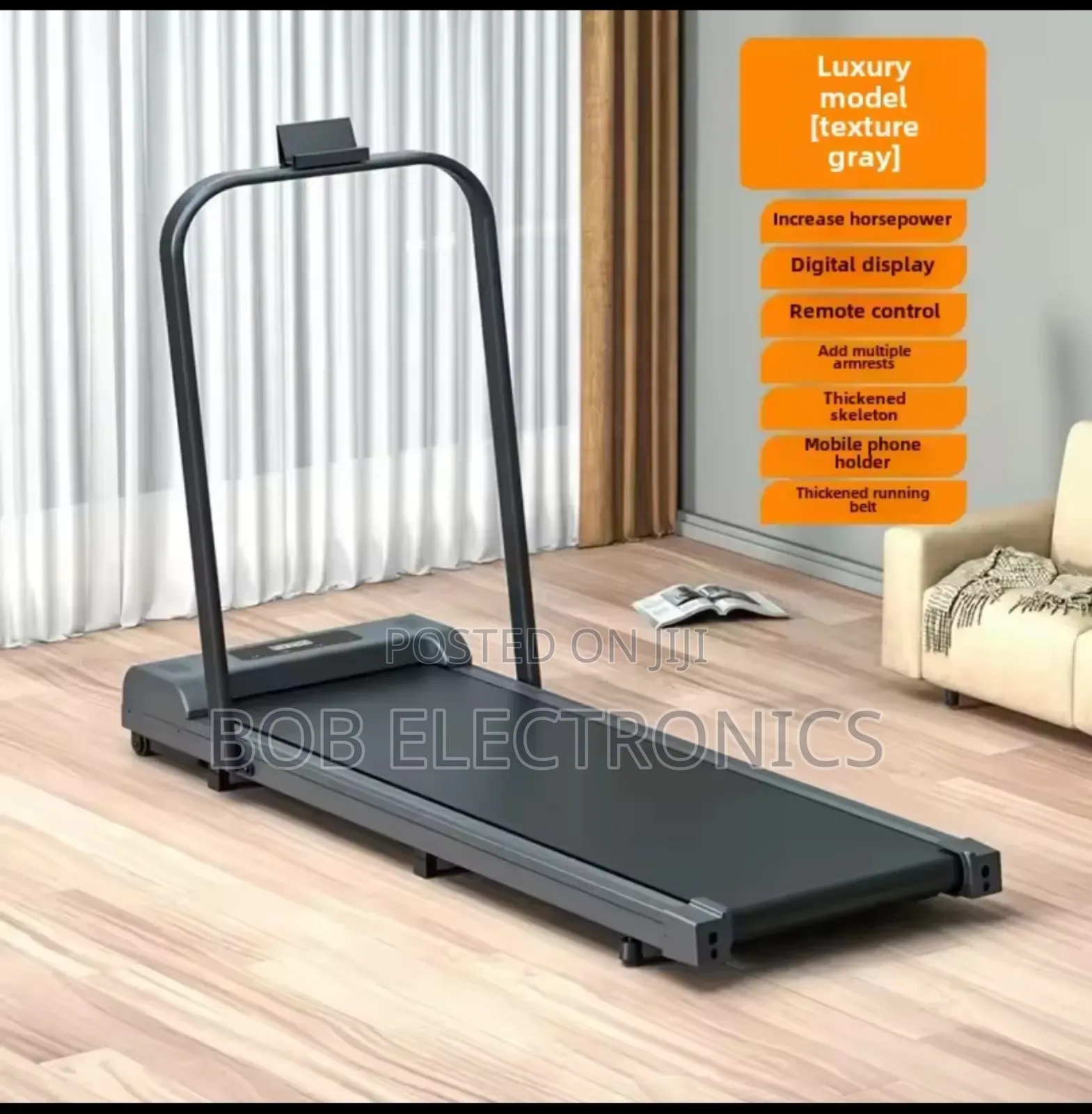 Foldable And Portable Treadmill