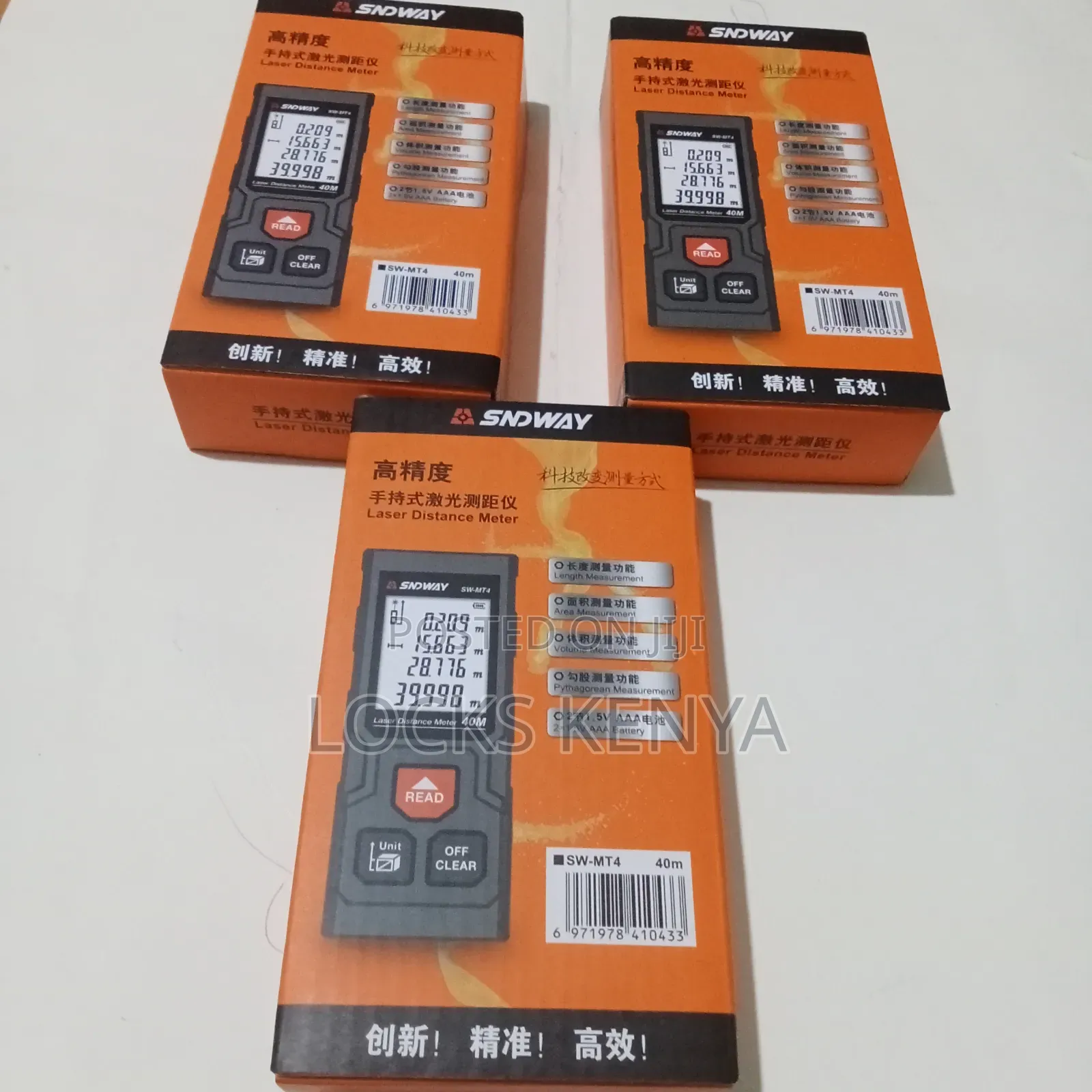 Height Measurement 40m Laser Distance Meter