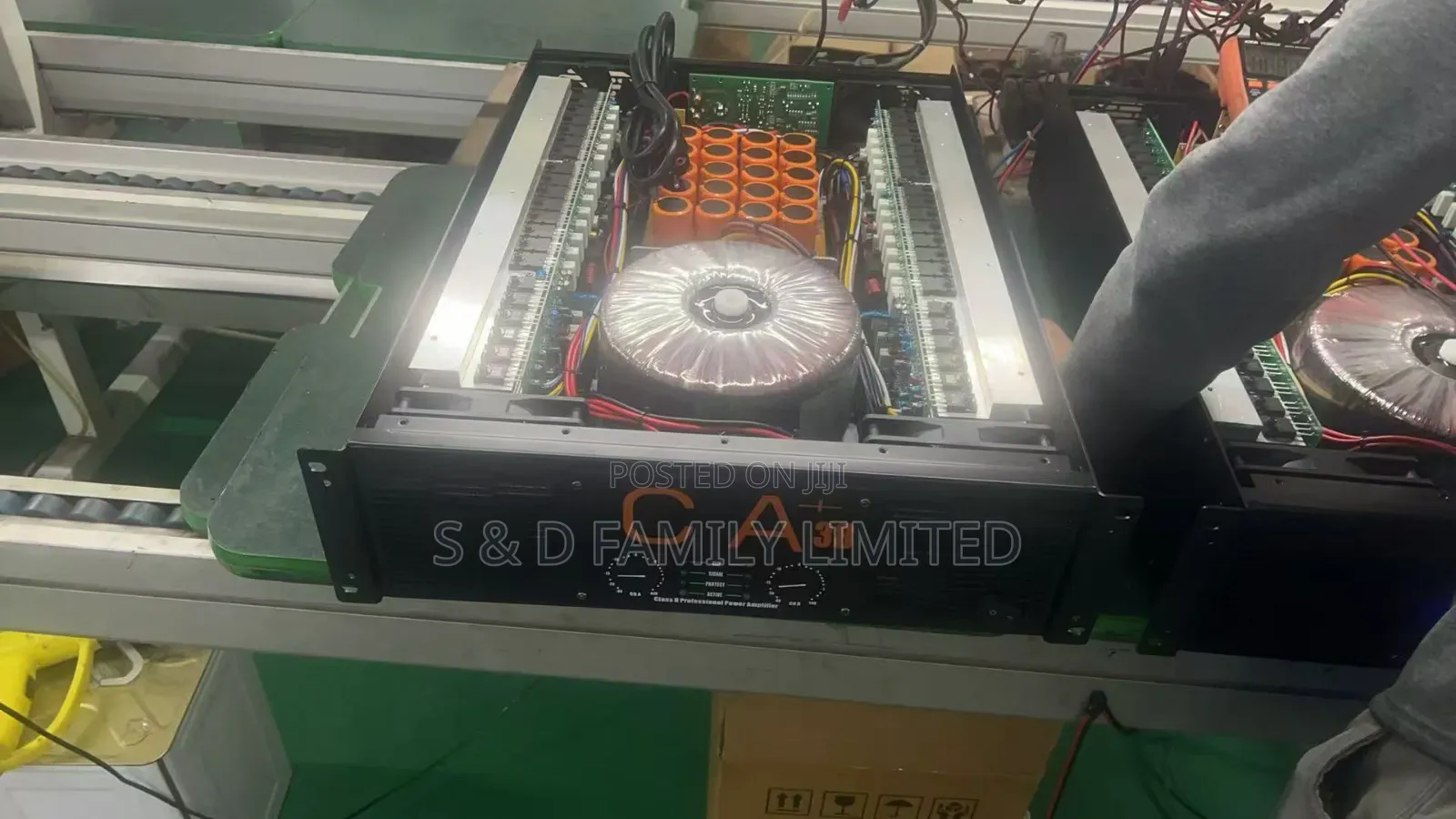 Audiobull Ca 38 + Amplifier