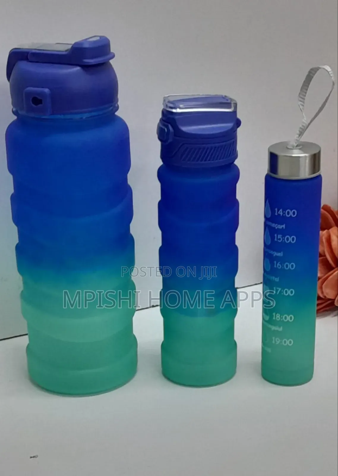3 In 1 Water Bottle Set