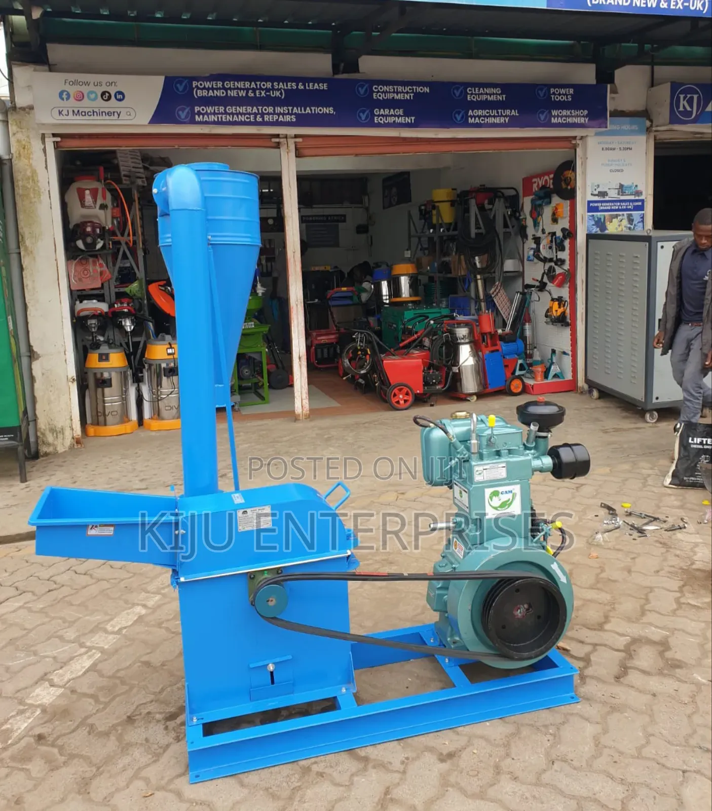 Poshomill, Grade 2,Diesel Powered, 10hp Engine Size