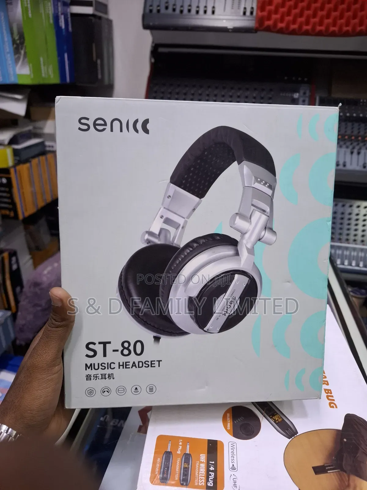 Senic St-80 Music Headphones
