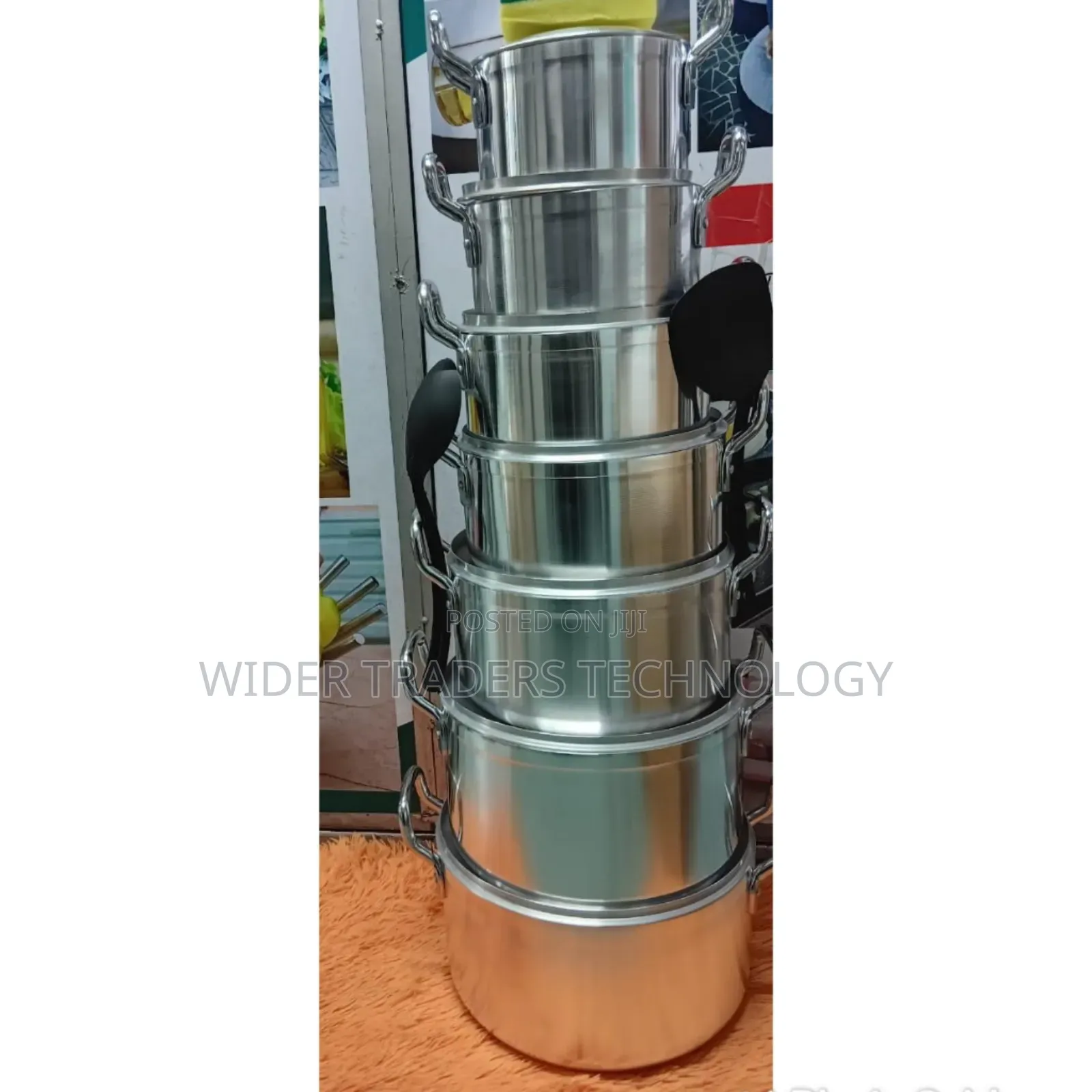 Tornado Tc 14-pcs Stainless Steel Cooking Pot