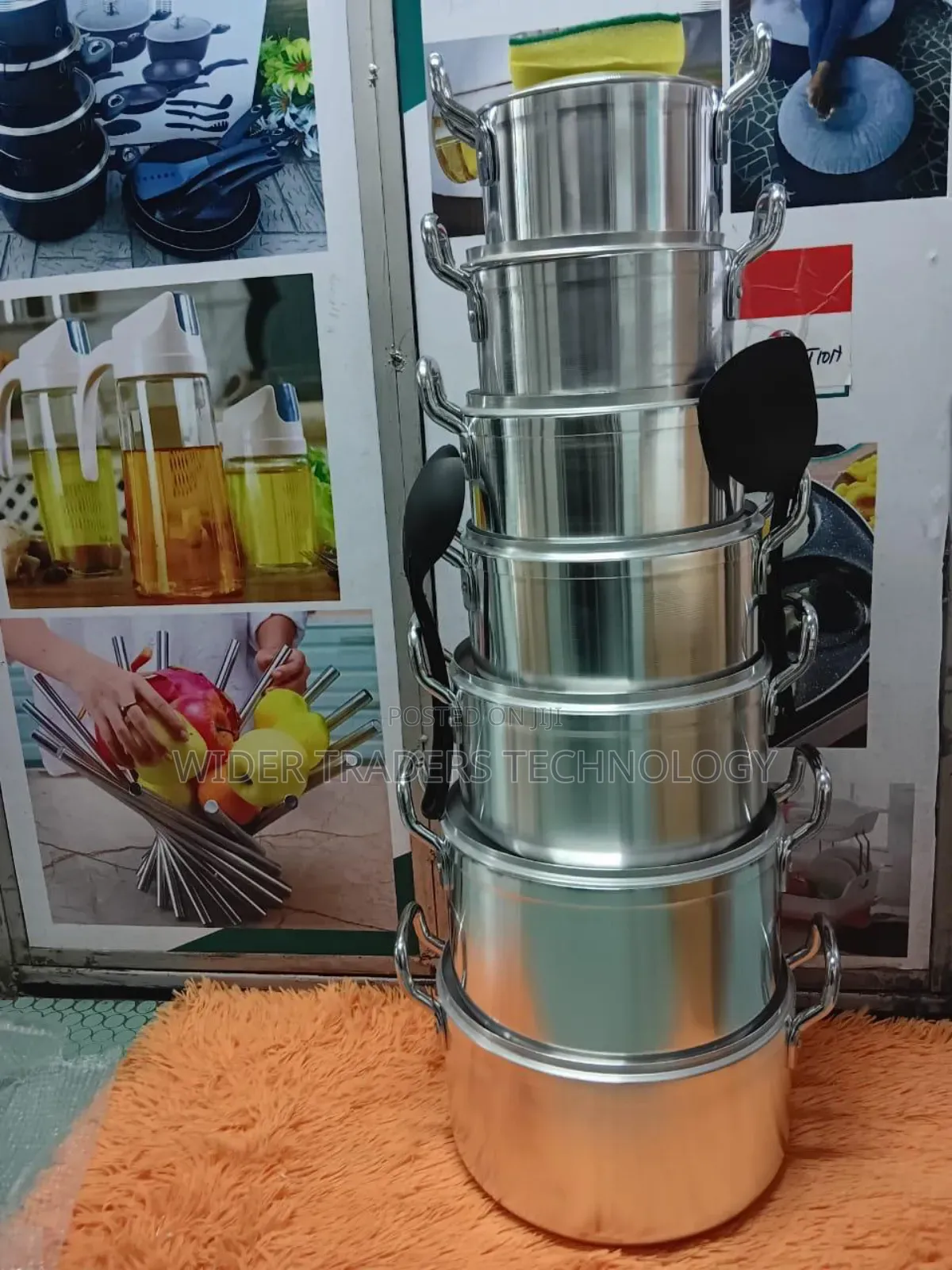 Tornado Tc 14-pcs Stainless Steel Cooking Pot