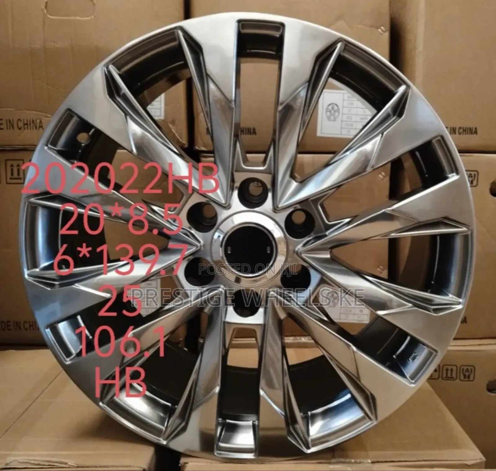 20" Rims for Prado, Hilux, Fortuner, Land Cruiser, Pajero