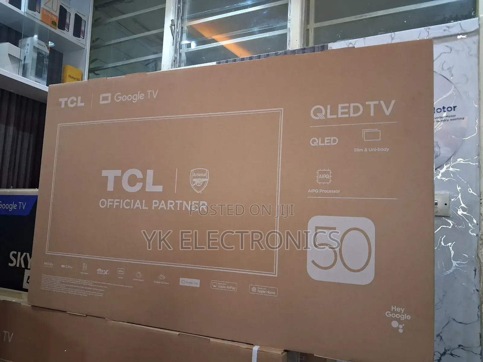 TCL 50t6c 50 Inch Qled Smart TV 2025 120hz VRR Aipq Hdr10+