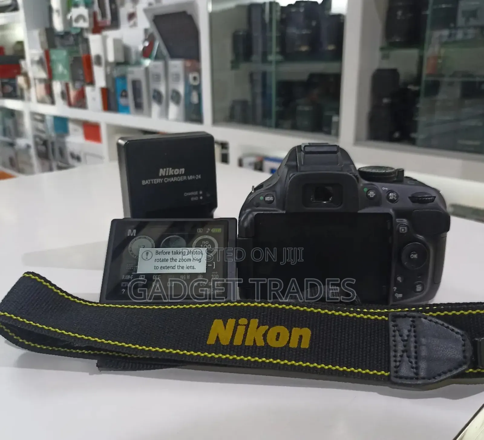 Nikon D5200 With 18-55mm Lens(Ex Uk Clean)