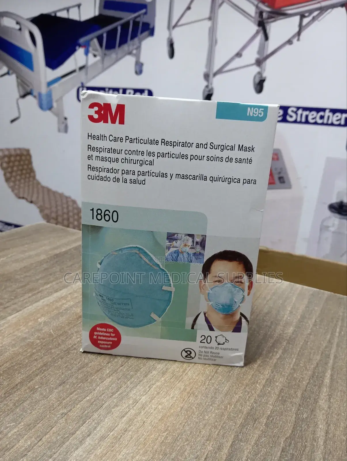 N95 1860 Respirator Mask