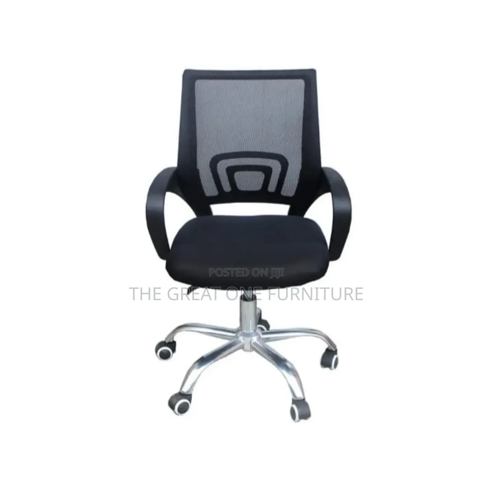 Adjustable Black Mesh Office Chair Qj9yf