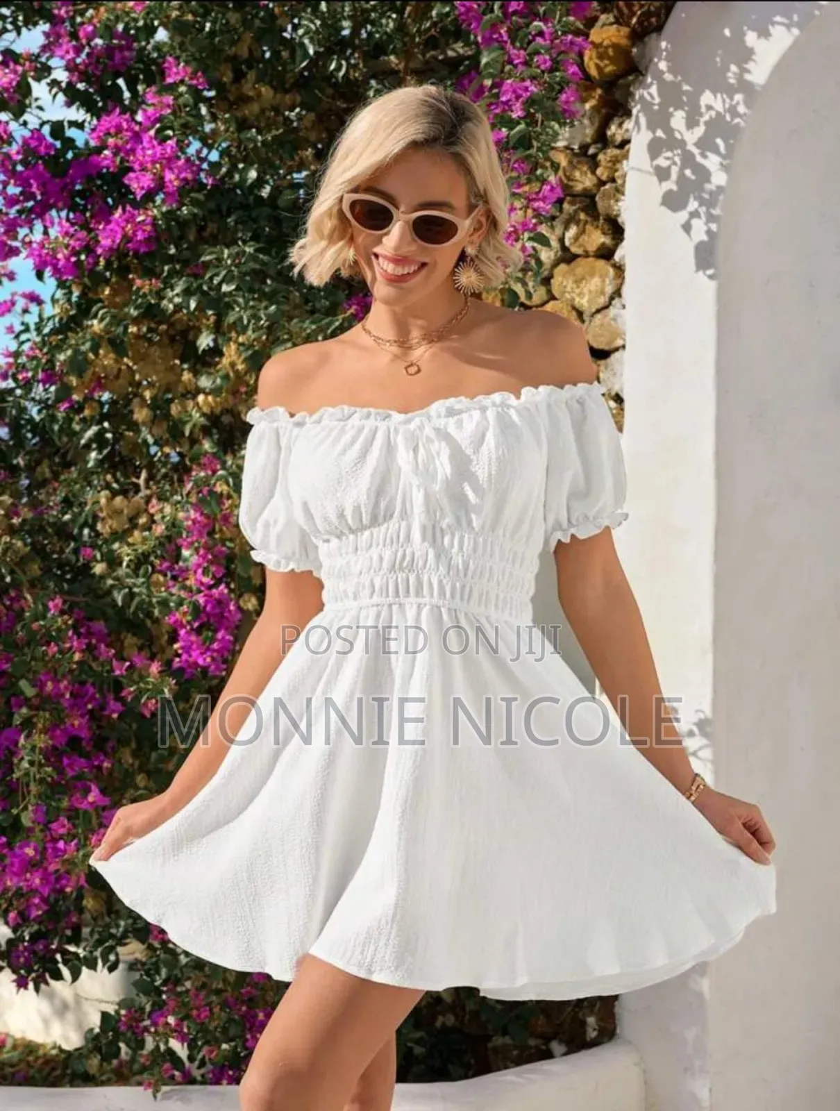 White Simple Chic Sundress