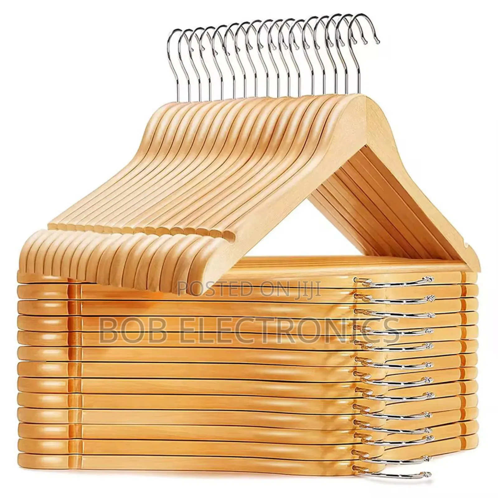 Wooden Hangers 10.Pcs
