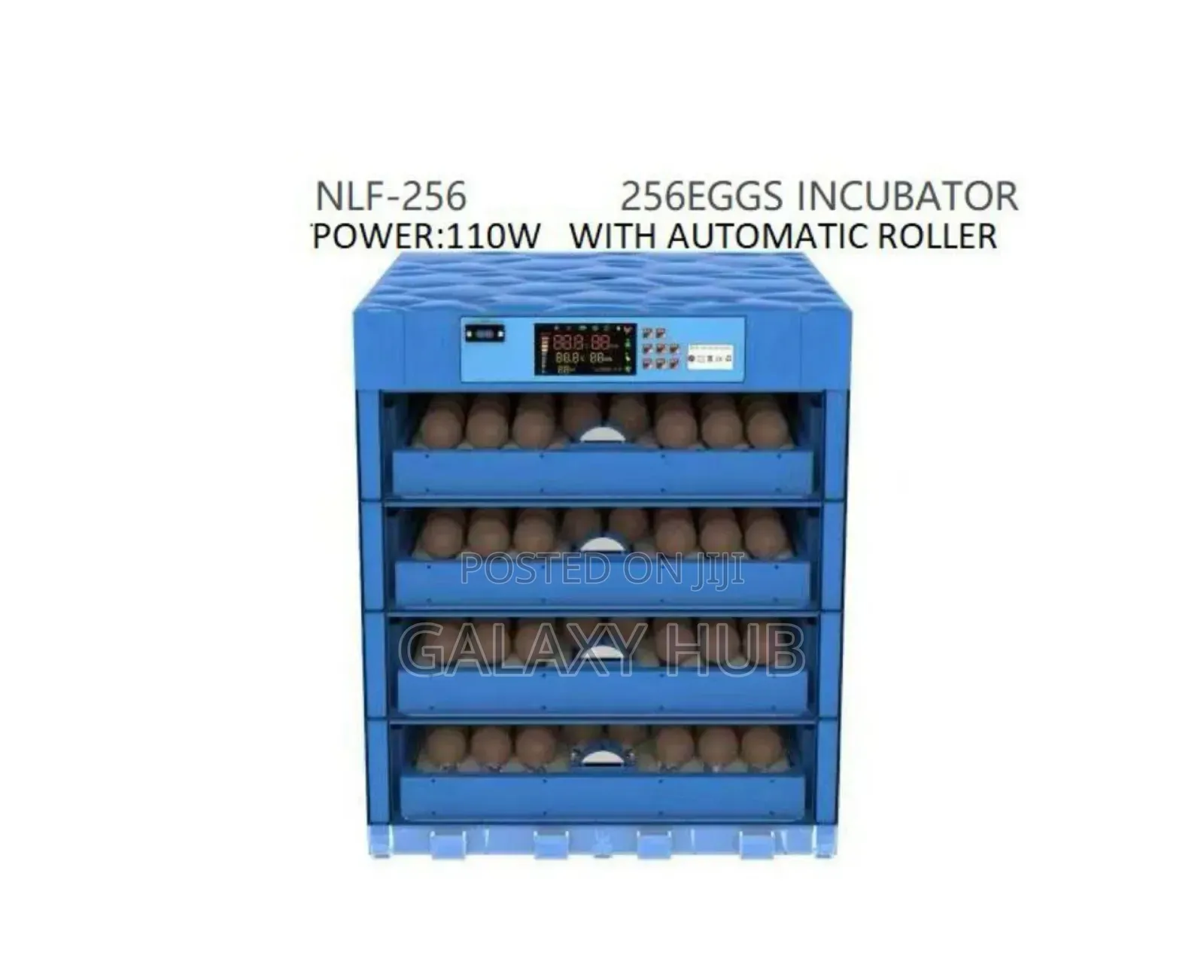 256 Eggs Ac/Dc Automatic Incubator