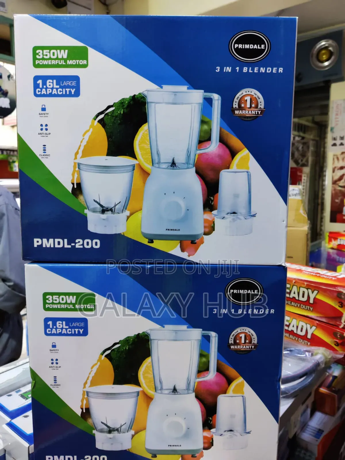 350watts Primadel 3 in 1 Blender