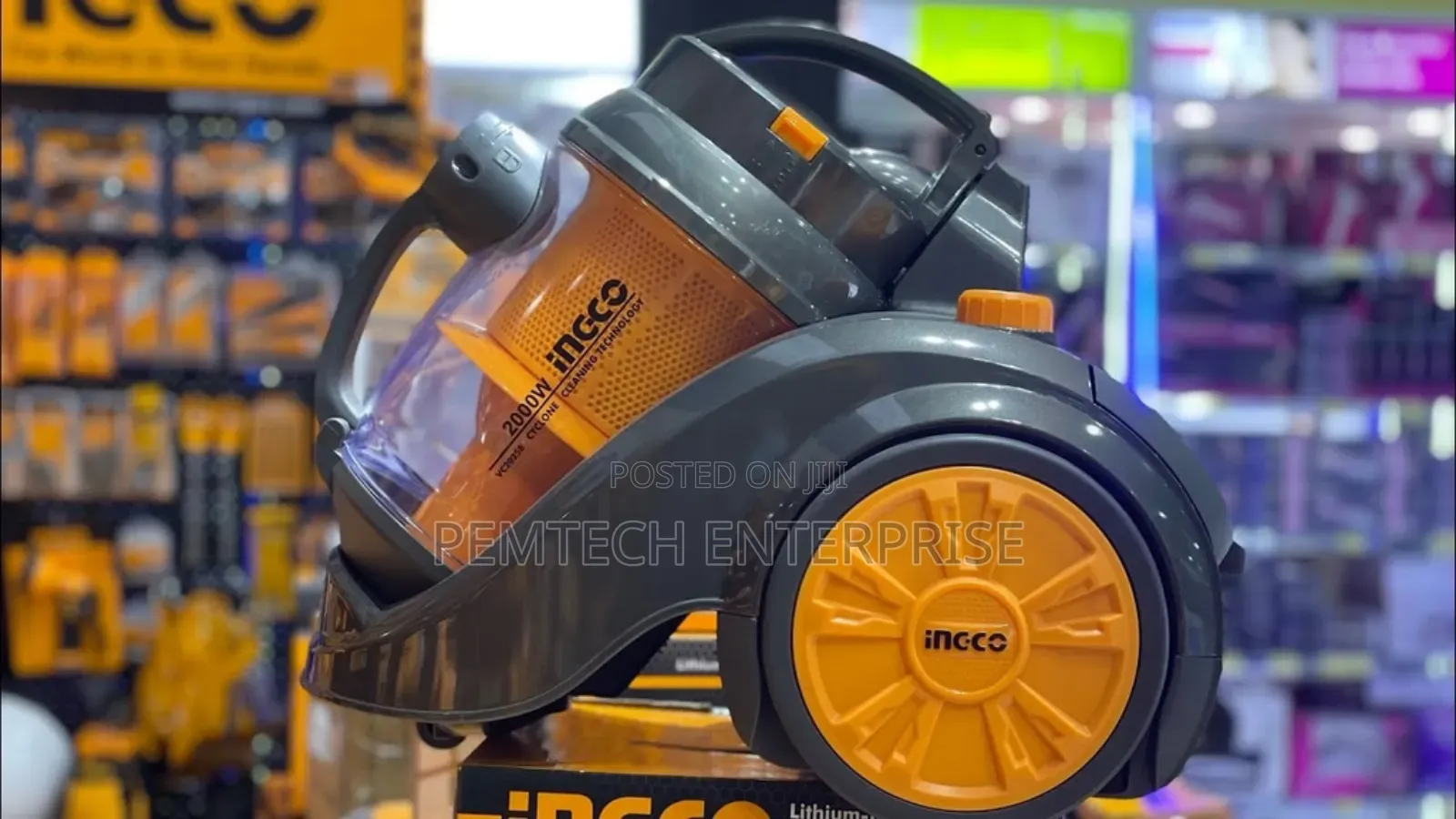 Vacuum Cleaner 2000w (2.0~2.3 M3/Min) Ingco
